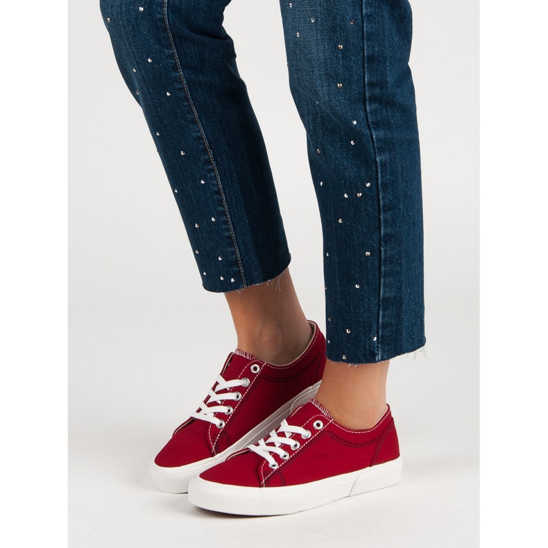 Kylie Røde sneakers 2