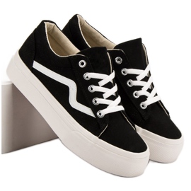 Kylie Moderigtige sorte sneakers 1