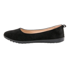 Vinceza Ballerinas med perler sort 2