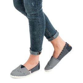 SHELOVET Tekstil Slipons sort 1
