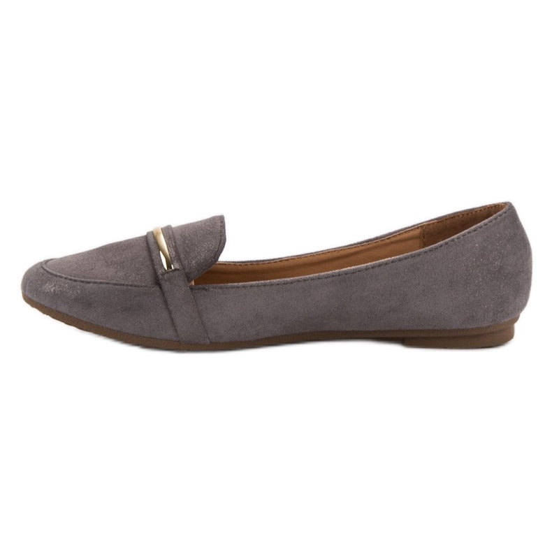 Abloom Grå kvinders loafers 1
