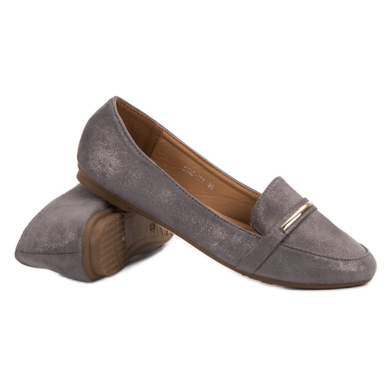 Abloom Grå kvinders loafers 2