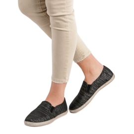 Ideal Shoes Komfortable Slipons sort 2