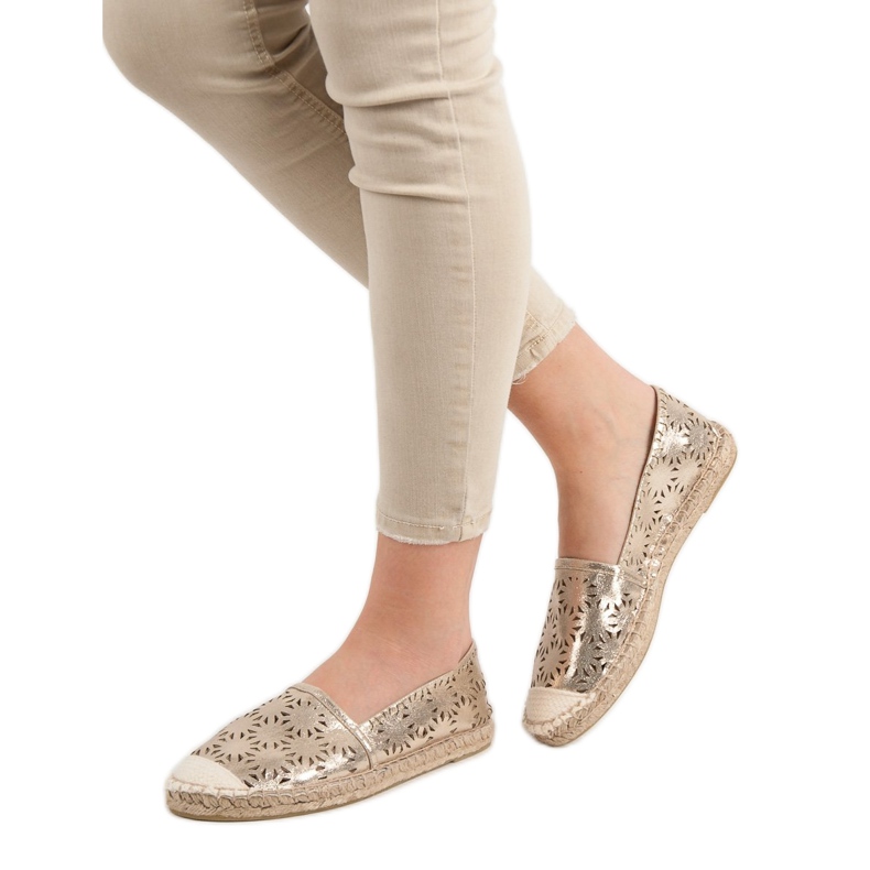 Cm Paris Tekstil Espadrilles gul 1