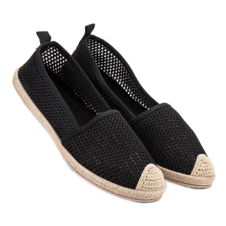 Seastar Sort tekstil Espadrilles 2
