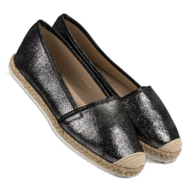 Lucky Shoes Sort Glitter Espadrilles 1