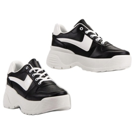 Kylie Sneakers på platformen sort 2