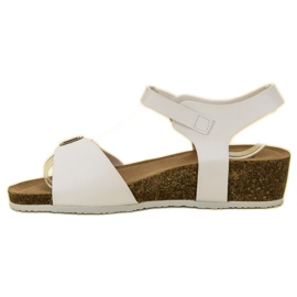 Seastar Klassiske kile sandaler hvid 6