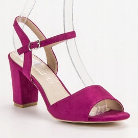 Filippo Højhælede sandaler violet 3