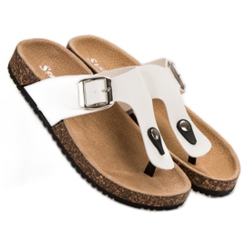 Seastar Komfortable flip-flops hvid 1