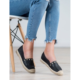 SHELOVET Sort Espadrilles 2