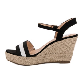 Primavera Casual wedge sandaler sort 1