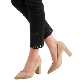 Anesia Paris Beige pumper 1