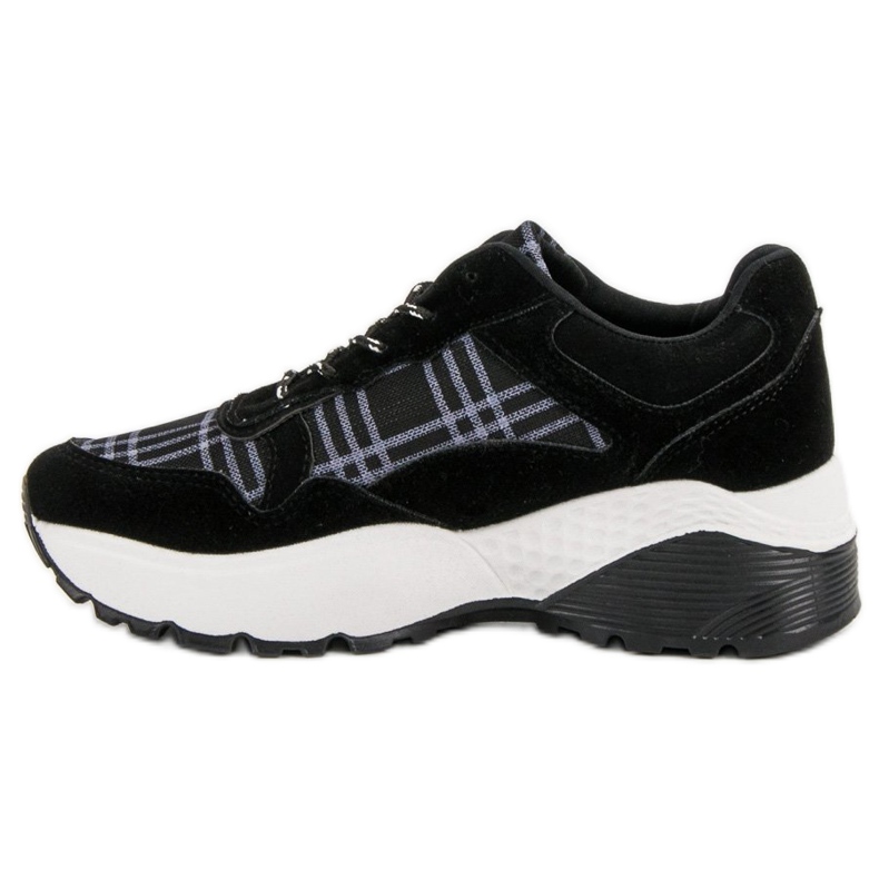 SHELOVET Sorte sneakers 2