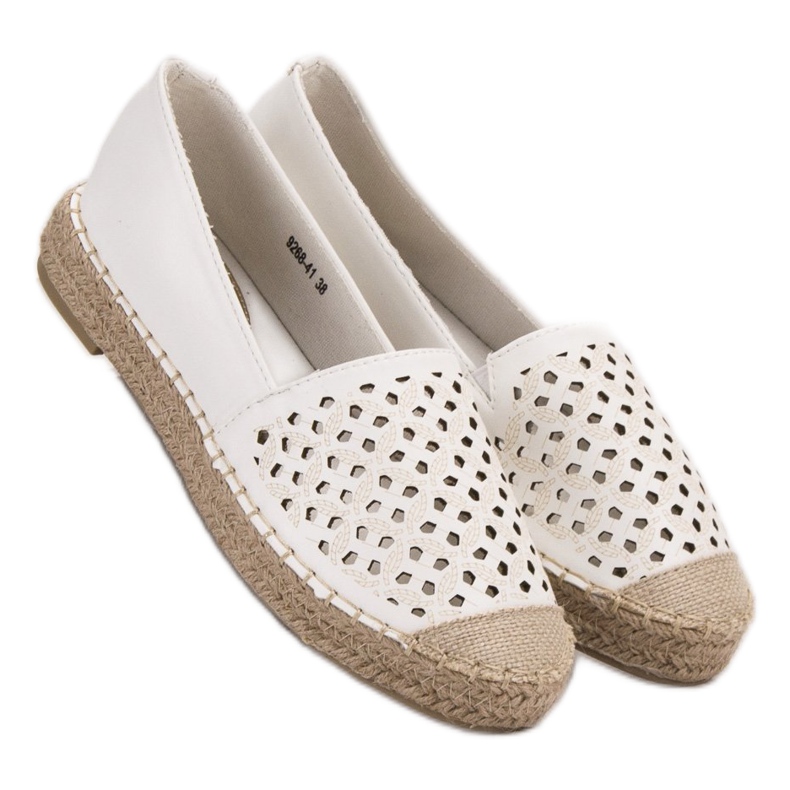 VICES Suede Espadrilles hvid 2