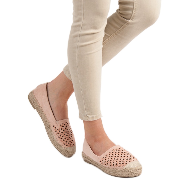 VICES Suede Espadrilles lyserød 2