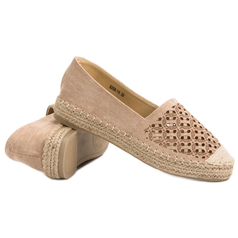 VICES Suede Espadrilles brun 1