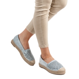 VICES Suede Espadrilles blå 2
