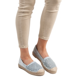 VICES Suede Espadrilles blå 1