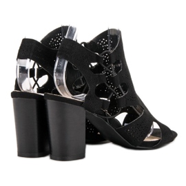 Goodin Moderigtige sorte sandaler 1