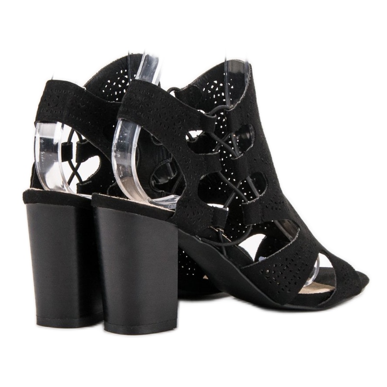 Goodin Moderigtige sorte sandaler 1