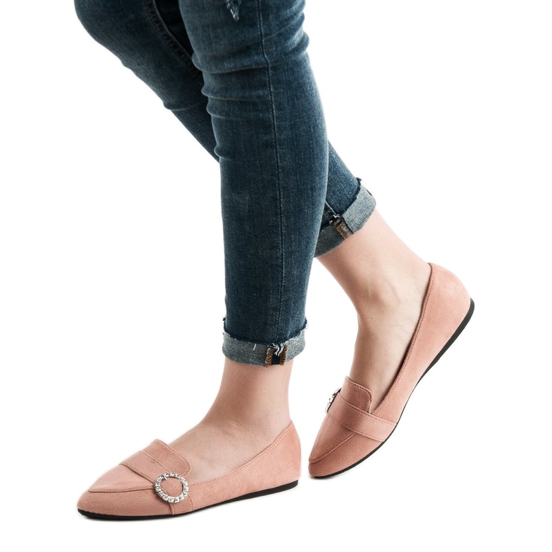 Ch. Creation Stilfulde loafers lyserød 2