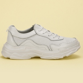 Goodin Hvide læder sneakers 2