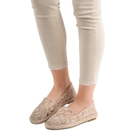 Blonder Espadrilles VICES lyserød 2