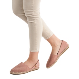 VICES Suede Espadrilles lyserød 1