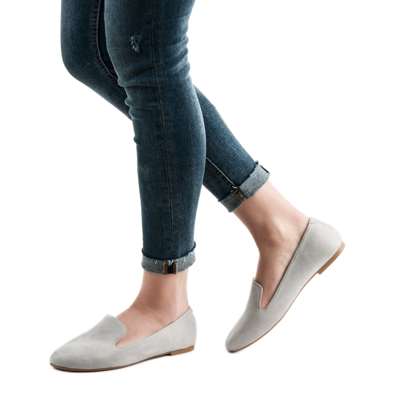 Lily Shoes Ruskindsherrer grå 1