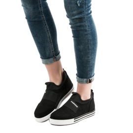 SHELOVET Slip-on sneakers sort 1