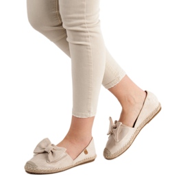 Espadrilles Med Sløjfe VICES brun 1