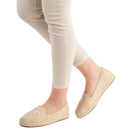 Espadrilles Med Flamingo VICES brun 2
