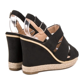 Primavera Sorte sandaler 1