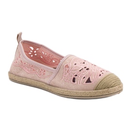 VICES Suede Espadrilles lyserød 1