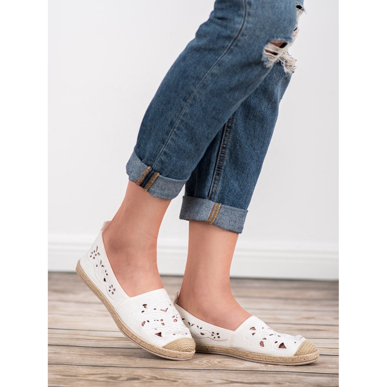 VICES Suede Espadrilles hvid 2