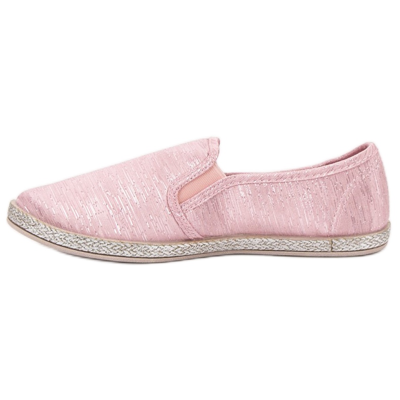 Balada Shiny Slip On Sneakers lyserød 1