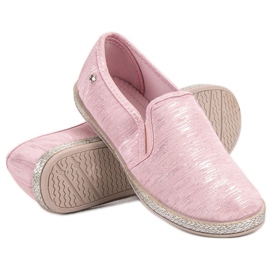 Balada Shiny Slip On Sneakers lyserød 2