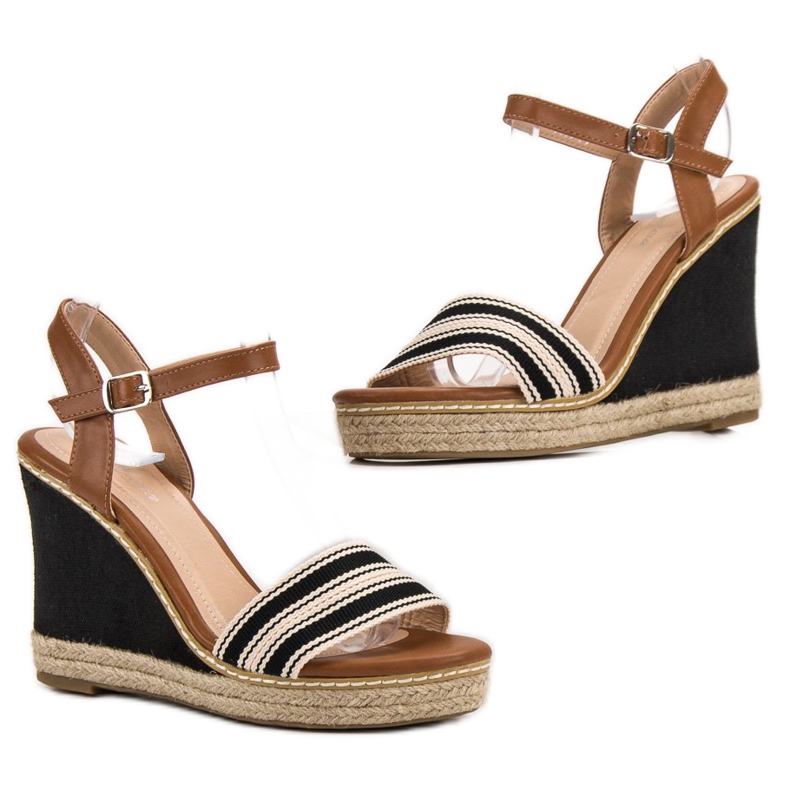 Primavera Casual wedge sandaler sort 2