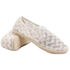 Blonder VICES Slipons hvid 1
