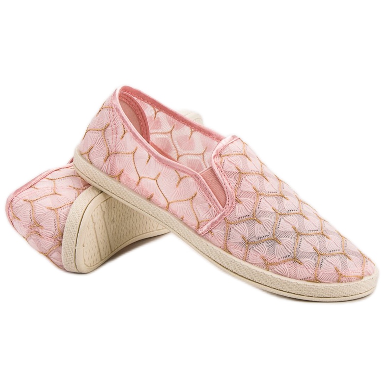 Blonder VICES Slipons lyserød 2
