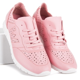 Lyserøde sneakers 1