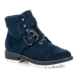Vices New Collection Suede Trappers blå 2