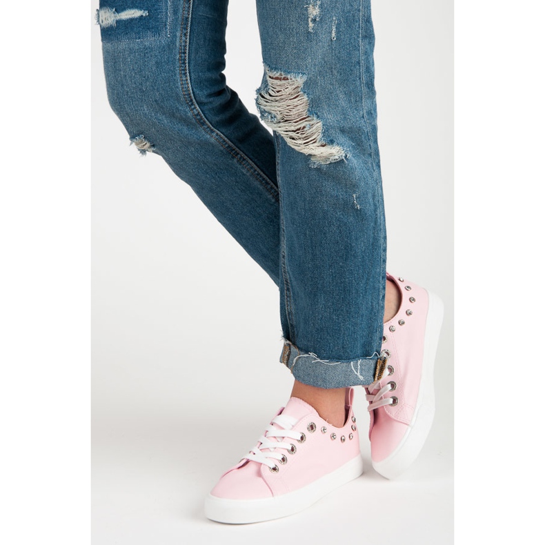Seastar Dekorative lyserøde sneakers 2