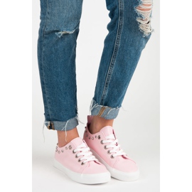 Seastar Dekorative lyserøde sneakers 1