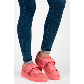 Puma Suede Heart Snk Jr lyserød 1