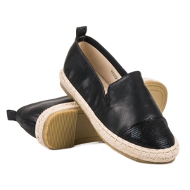 Bestelle Moderigtigt Espadrilles sort 2
