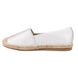Primavera Sølv Espadrilles grå 1