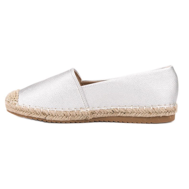 Primavera Sølv Espadrilles grå 1