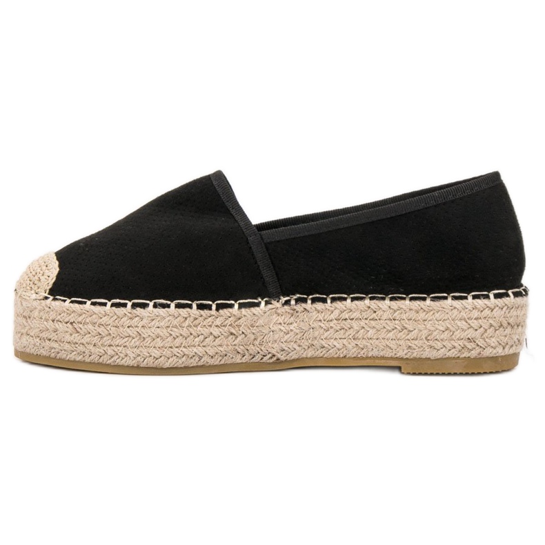 Coura Slip-on sko på platformen sort 1